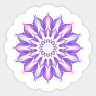 Purple mandala Sticker